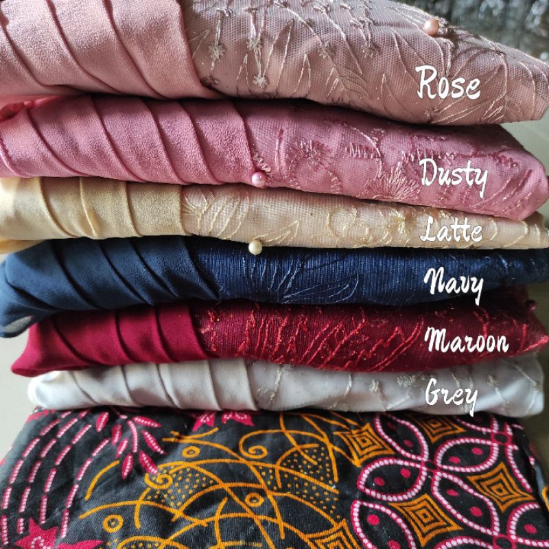 Kebaya Couple Maura Couple - Sania Ruffle Batik Couple Ori Ndoro Jowi DNT Garansi CP Parang Maron Kebaya Couple Modern Oneset Polos Outer Organza Kebaya Wisuda Lamaran Tunangan Baju Couple Kondangan Kekinian