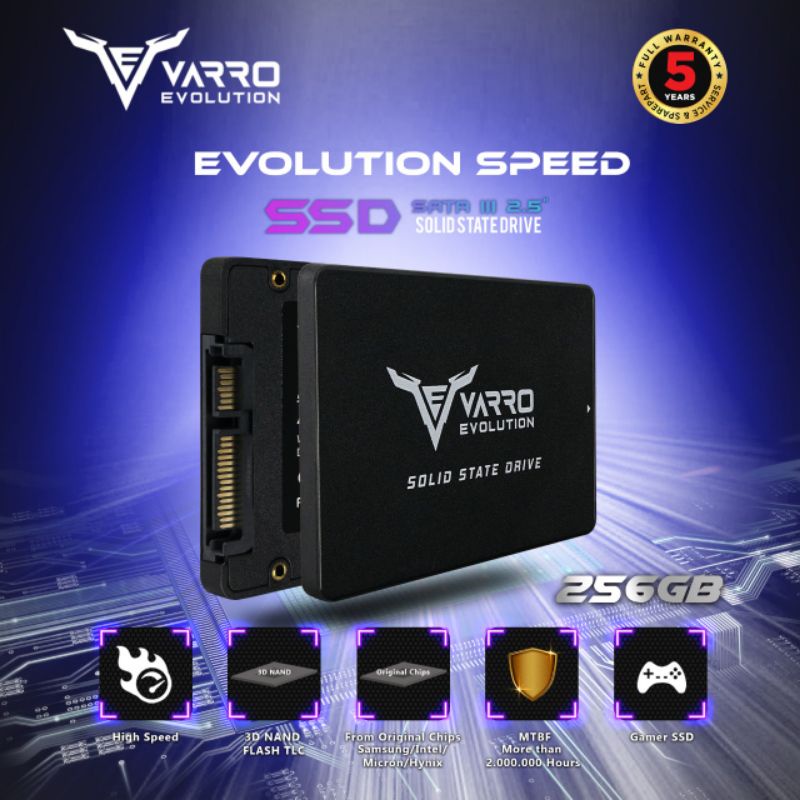 SSD VARRO 256GB SATA