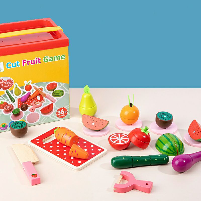 Jual MAINAN EDUKATIF CUT FRUIT GAME Shopee Indonesia