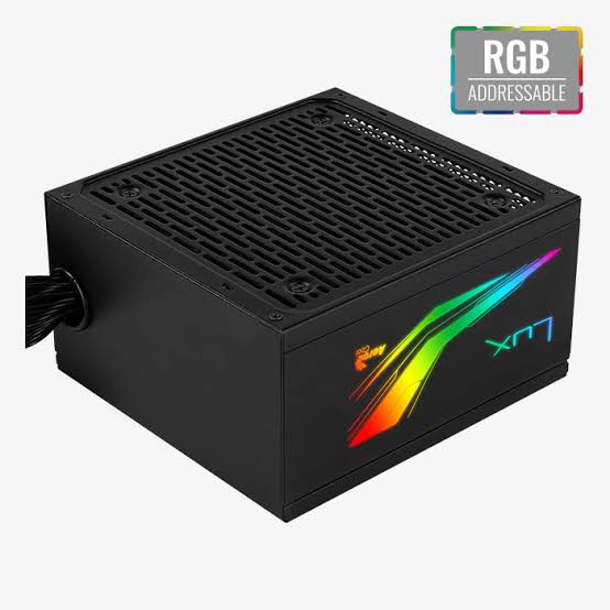 Aerocool LUX RGB 550W - 550 Watt 80 PLUS Bronze Gaming PSU