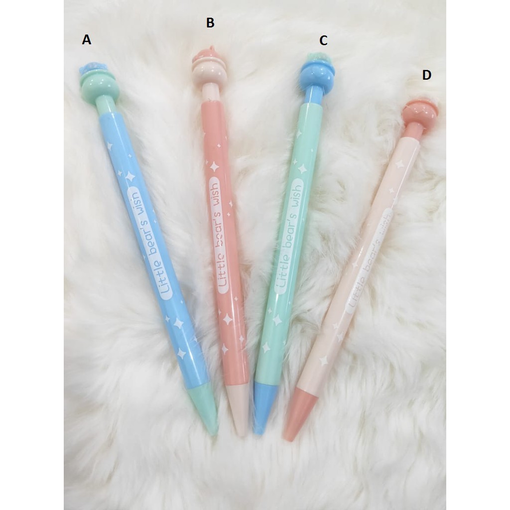 

Mixthings Little Bear Pen Lucu - Pena Kece Terbaru / Pena Sekolah / Pena Murah / Cute Pen