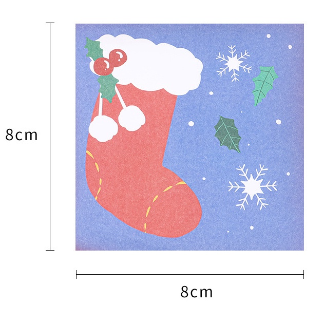 [ORGM] *Natal* ANEKA Alat Tulis Stationery Sticky Note ISOLASI Seri Natal Xmas Motif GINGER Santa Snowman