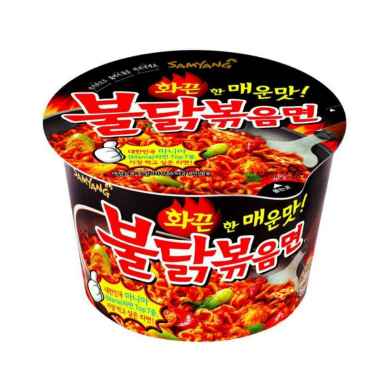 

SAMYANG MIE INSTAN GORENG PEDASS CUP 105G