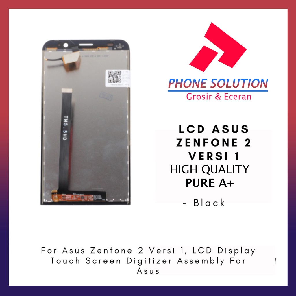 LCD Asus Zenfone 2 ver 1 ZE550ML Fullset Touchscreen // Supplier LCD Asus Zenfone 2 - Garansi 1 Bulan