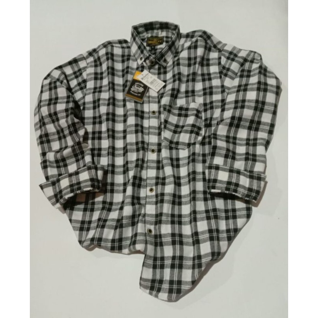 Kemeja Flanel Pria kualitas Premium Lengan Panjang Unisex Exklusif {murah} kemeja flanel wanita-F11