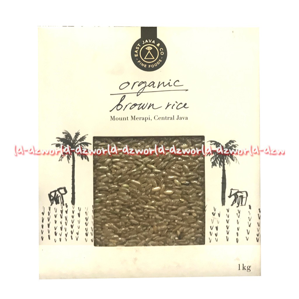 East Java Organic Brown Rice Beras Coklat Organik Beras Coklat Berkualitas 1kg