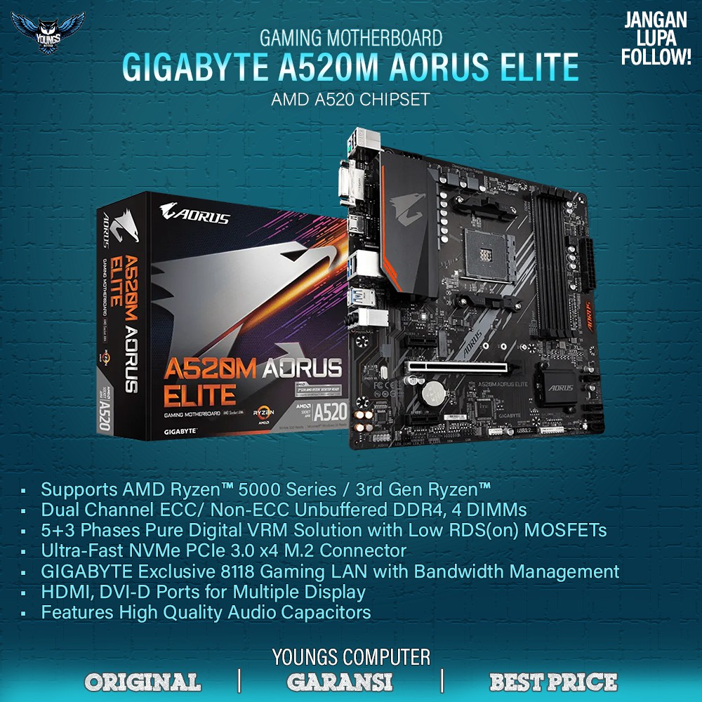 Gigabyte a520 m k