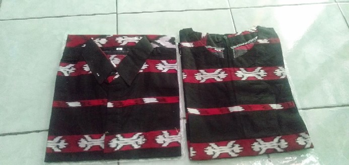 Rama Shinta Couple - Melani Set Couple Lilit Rovella Batik Couple Modern