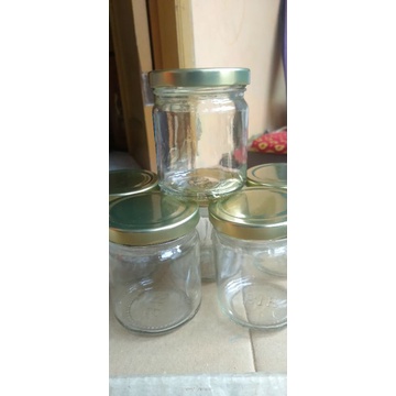 Botol kaca jar 200ml(BJB)