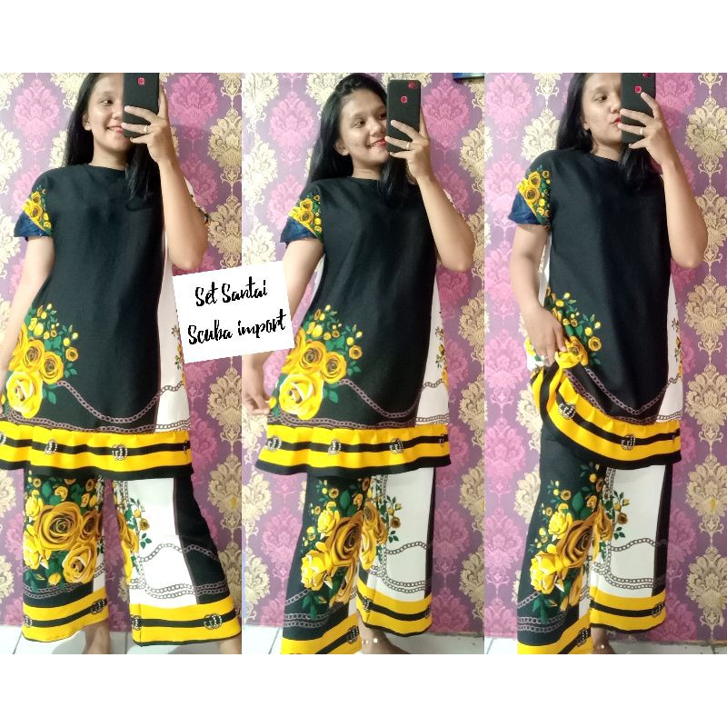 Stelan daster grosir