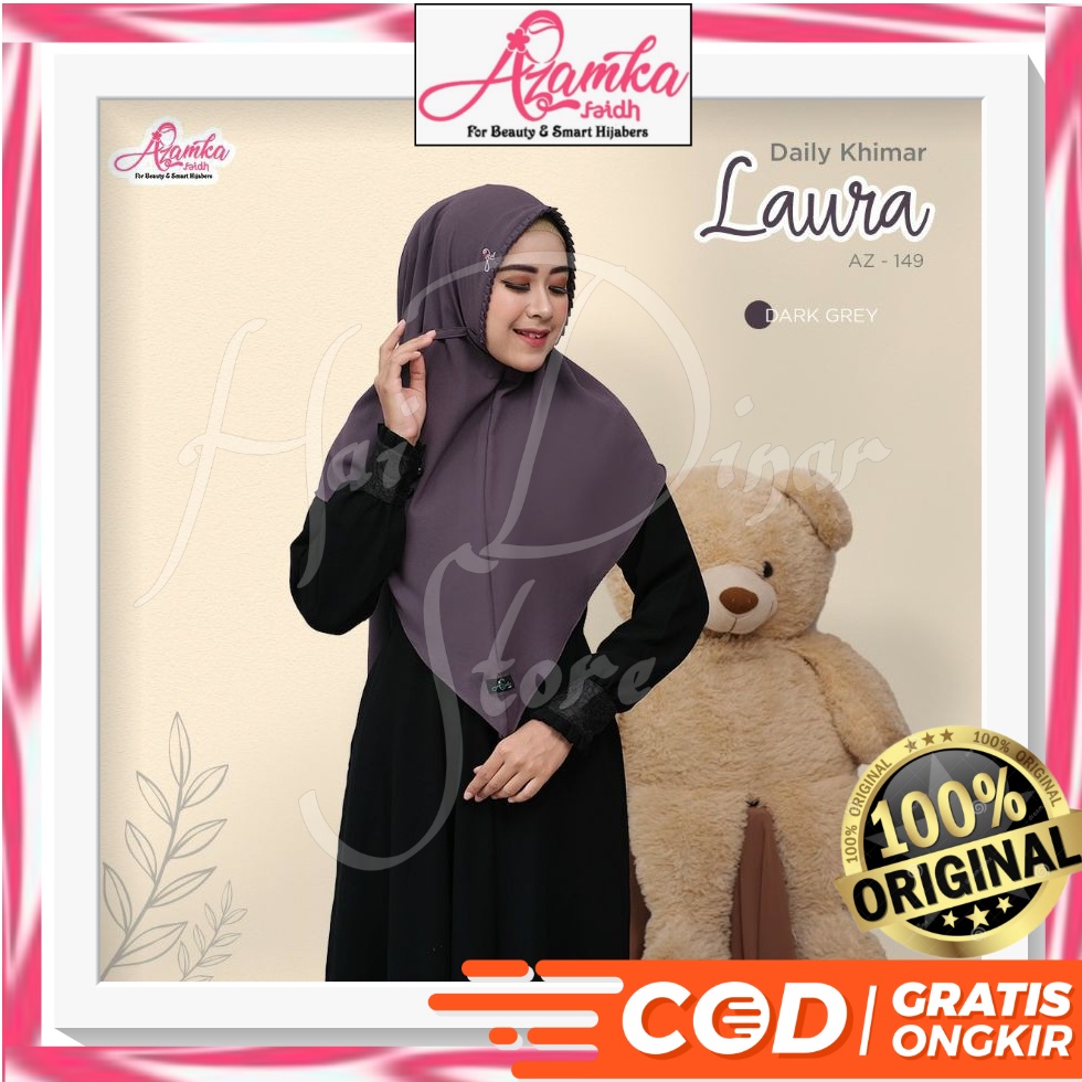 [Baru] Azamka Hijab Laura Ready
