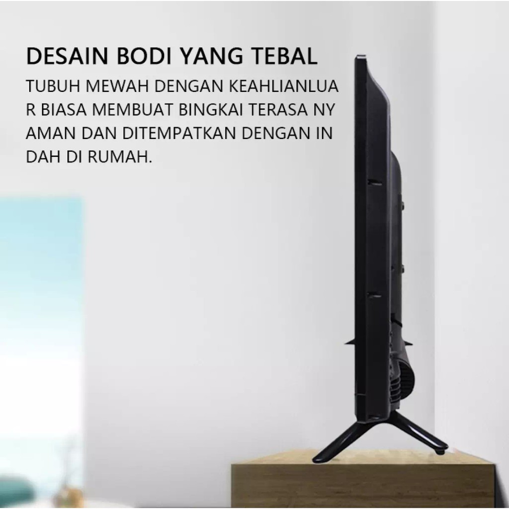 TV LED 25 DIGITAL FULL HD SUPPORT HDMI VGA AV DAN USB TELEVISI GARANSI RESMI 5 TAHUN