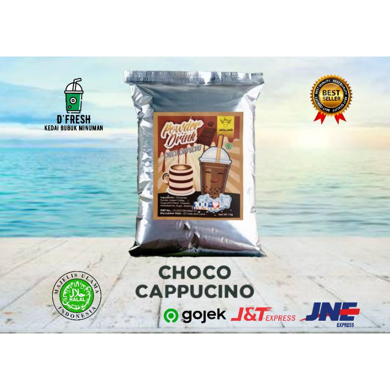 

Bubuk minuman Bubble Powder Drink Rasa Choco Cappuccino ORIGINAL Javaland 1 kg