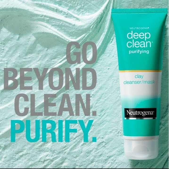 neutrogena deep clean clay cleanser