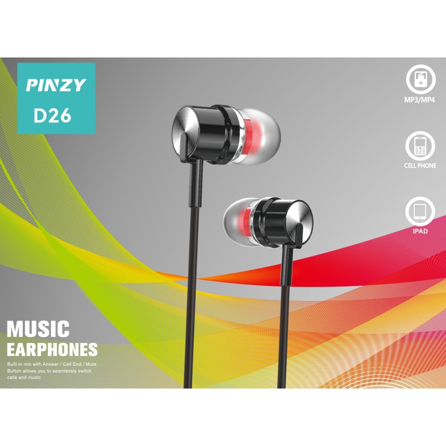 HANDSFREE PINZY ORIGINAL Wireless B3 Headset Bluetooth Earphone Super Bass