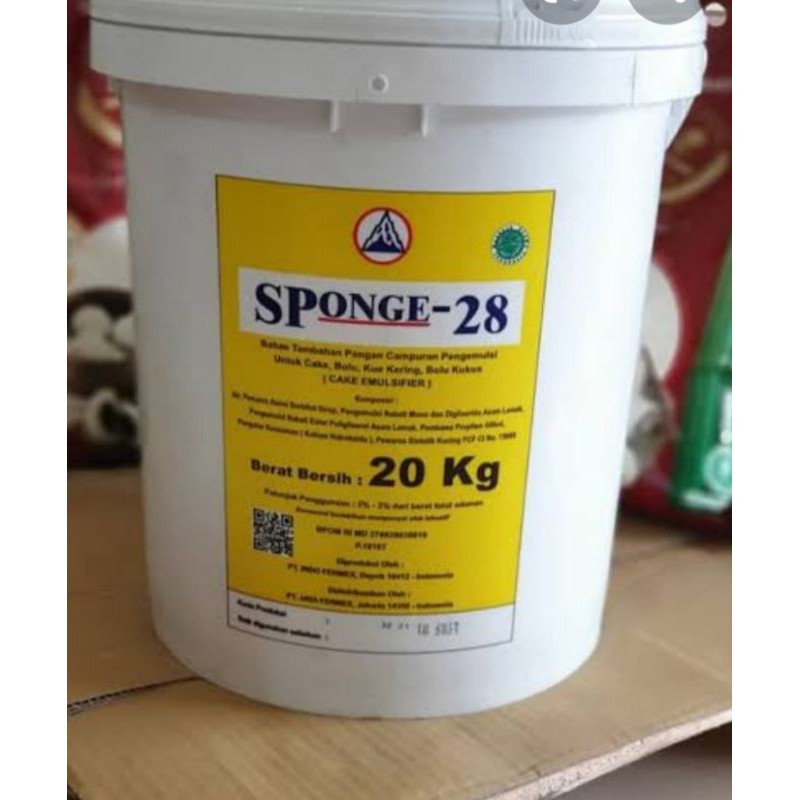 

SP merk Sponge 28 Berat 1 kg/ pengembang pelembut bolu