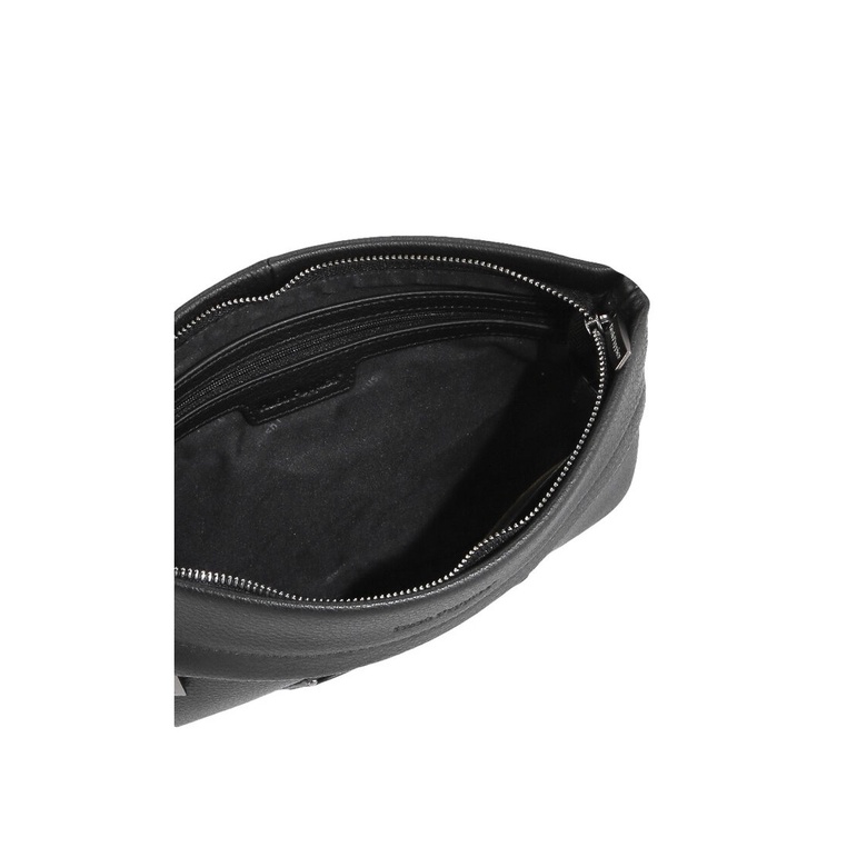 TAS KECIL KULIT PRIA HUSH PUPPIES LEATHER CLUTCH ORIGINAL HITAM HM023