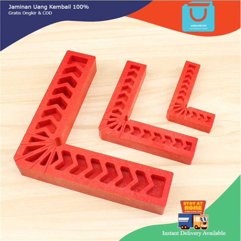 DURATEC Corner Clamp Penjepit Sudut Frame Kaca Kayu Angle 90 Derajat