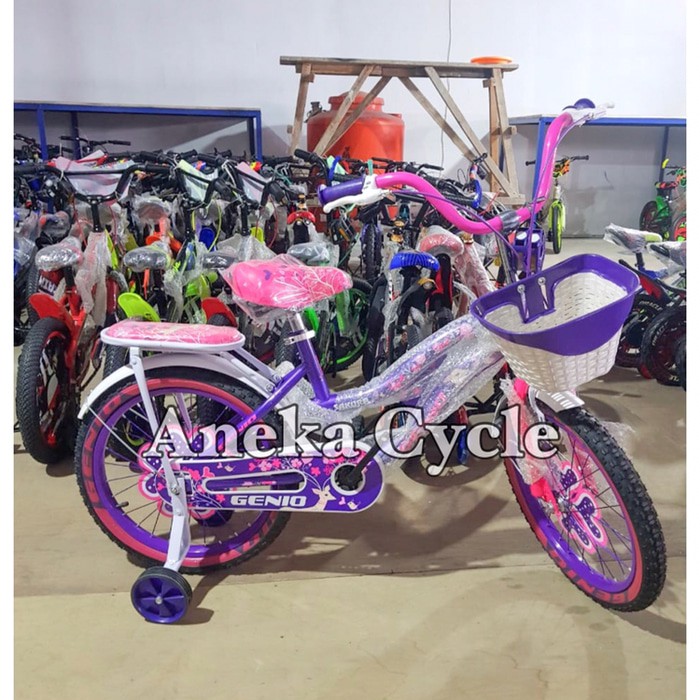 sepeda anak genio sakura 18 new