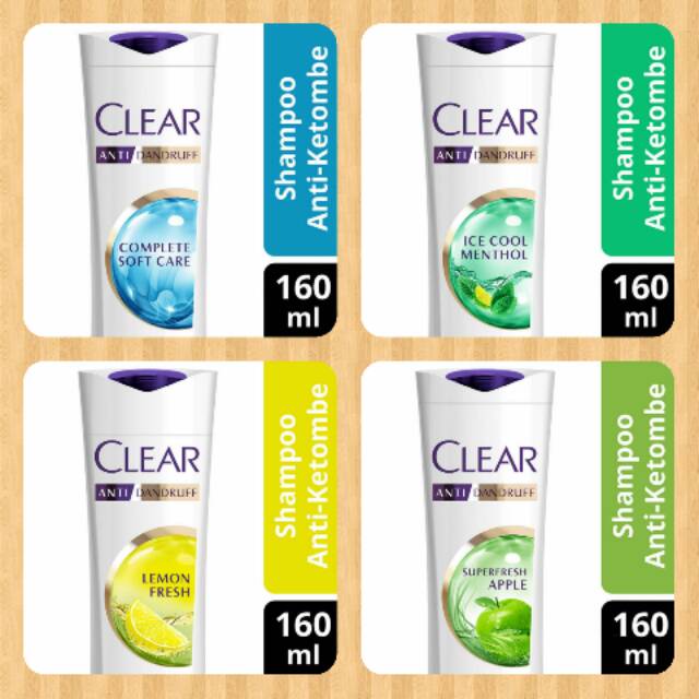 Clear shampoo 160ml