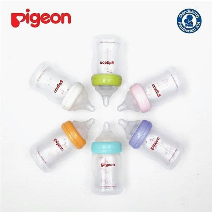 Pigeon Botol Wide Neck Peristaltik plus 160ml CURAH tanpa DOs