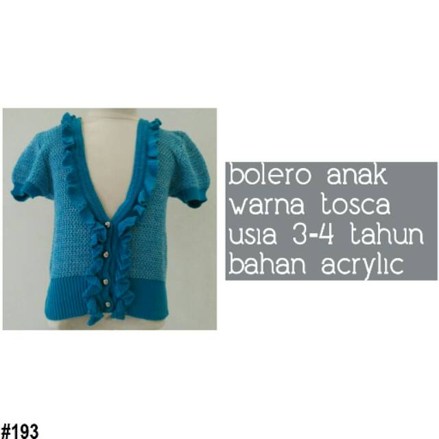 Bolero anak tosca