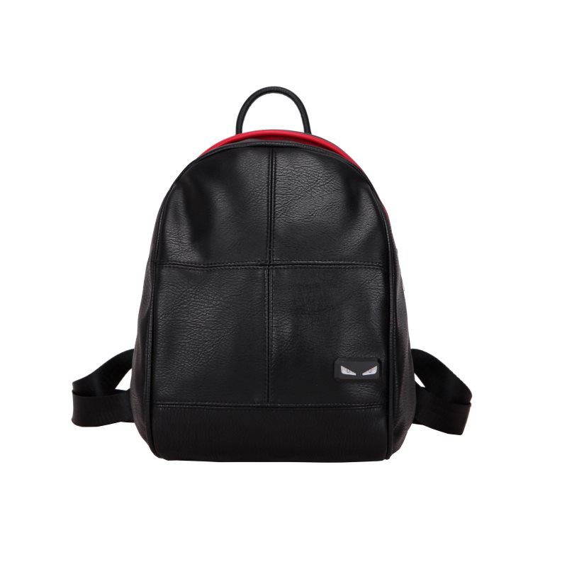 tas ransel snap back pack hitam wanita model like fendi import listed