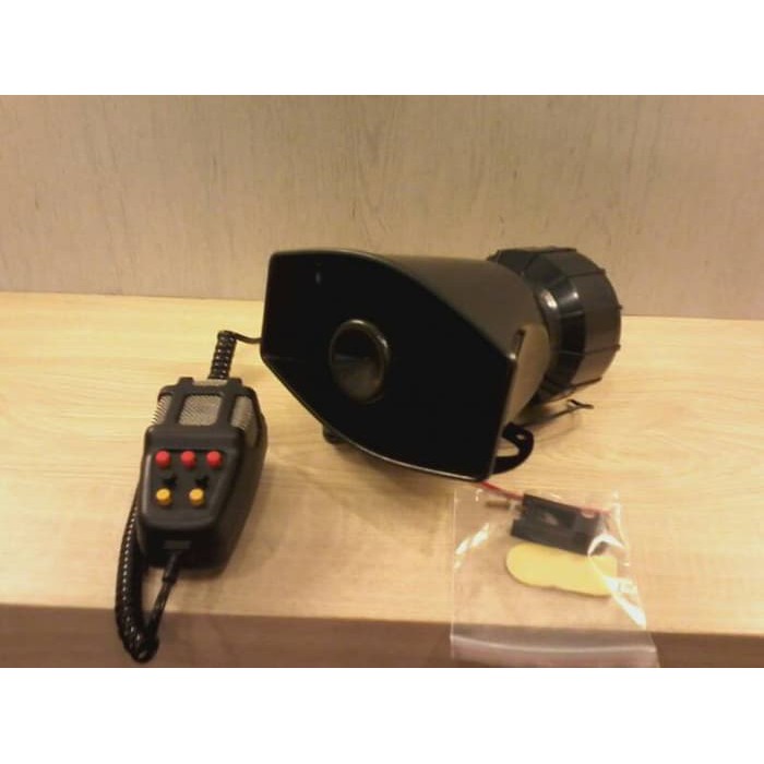 klakson polisi 7 suara patwal toa 12 volt 100watt