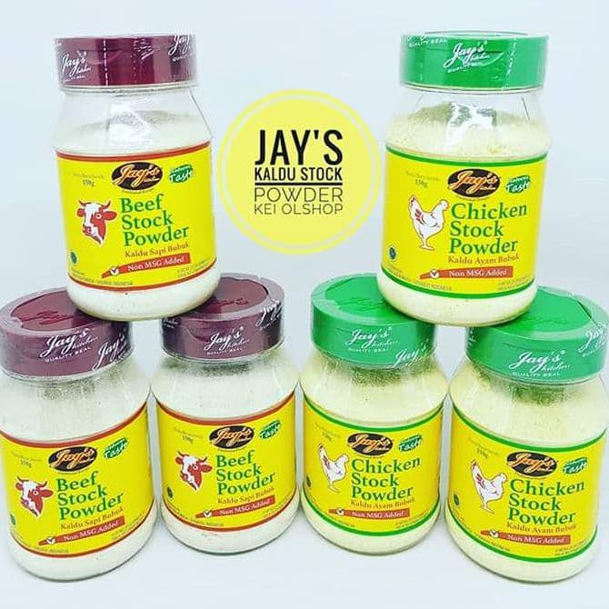 

D1O7 KALDU AYAM NON MSG JAY'S CHICKEN STOCK POWDER JD4I