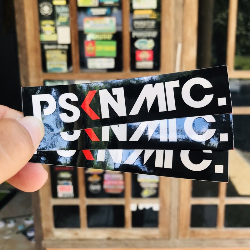 Stiker Motor Racing Pasukan Matic - Psknmtc