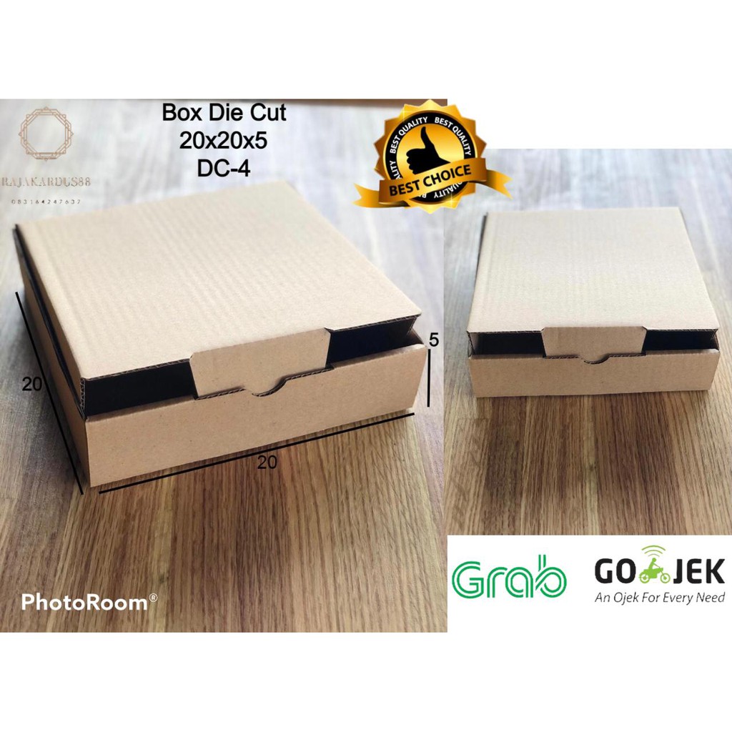 

KARDUS DIE CUT/KARDUS PIZZA POLOS UK 20X20X5 CM