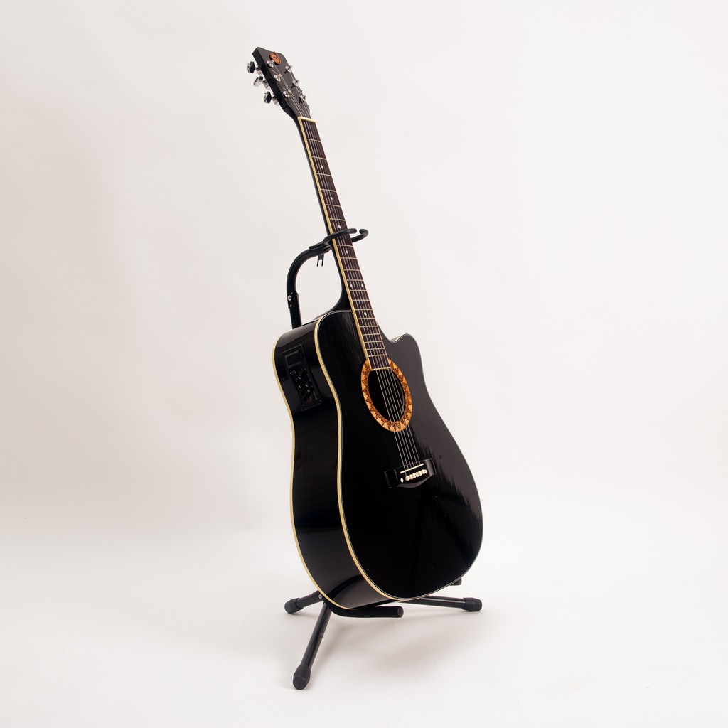 [ASLI] GITAR SEMI AKUSTIK MANDALIKA JW-01BK EQ7545R STANDAR MANGGUNG