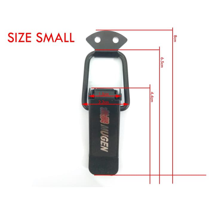 Universal Clip Bumper SMALL Uk S Klip Bumper JDM Racing Kecil