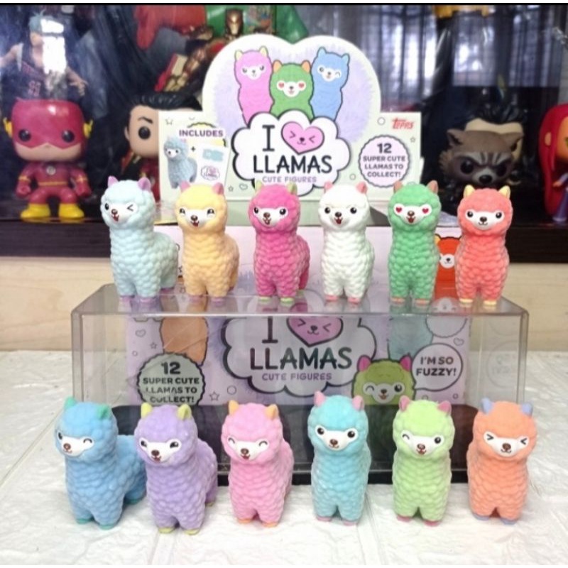 TOPPS - I Love Llamas/Alpaca Cute Figures | Sylvanian Families Flock