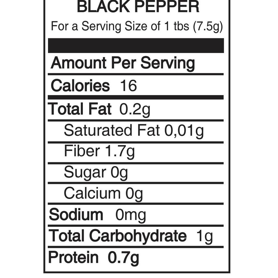 

Model Baru Beorganik Black Pepper Powder / Lada Hitam Bubuk