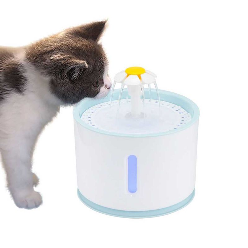 MPro Pet Water Dispenser Fountain / Tempat Minum Kucing Anjing Otomatis 2.4L,Flowing Water AMT