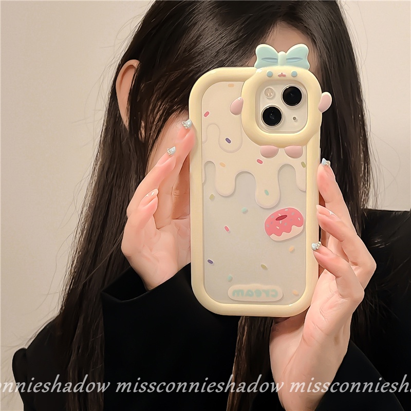 Soft Case Desain Permen Mentega / Es Krim / Monster / Donat / Kue Untuk IPhone 6 / 6S / 7 / 8 Plus / 11 / 12 / 13 / 14 Pro MAX / XR / X / XS MAX / SE 2020