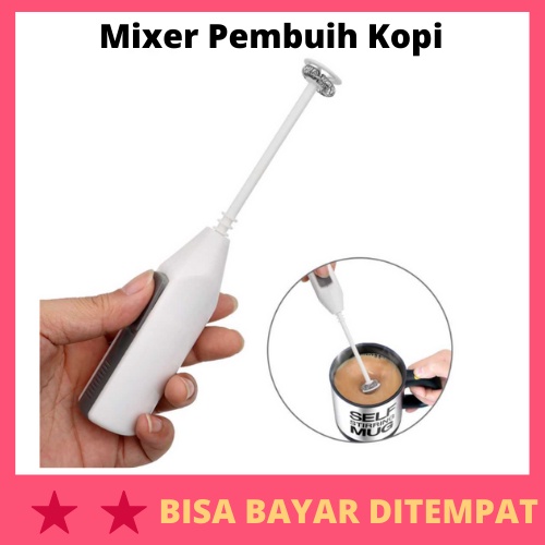 Mixer Pembuih Kopi Susu Elektrik Stirrer Milk Coffee Foamer / Alat Mixer Mikser Pembuih Buih Pengoco