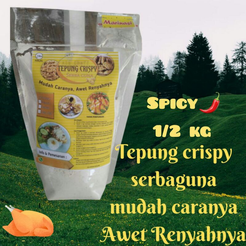 

Tepung Crispy Serbaguna Ala Chef 1/2 kg