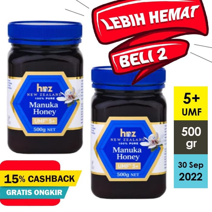 

Madu HNZ Manuka Honey UMF 5+ 500gr - MMD1890