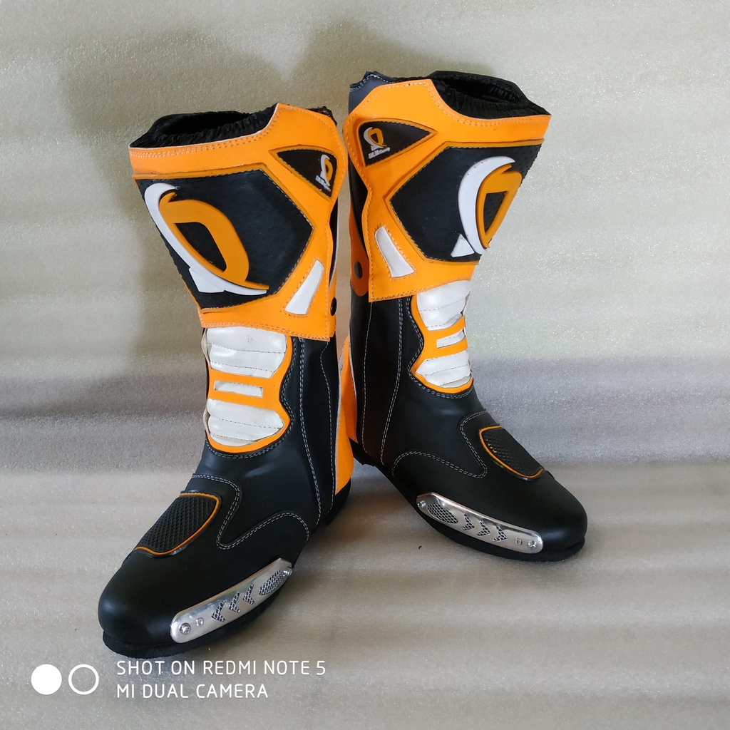 Sepatu roadrace sepatu balap sepatu motor touring cornering boot safety 04