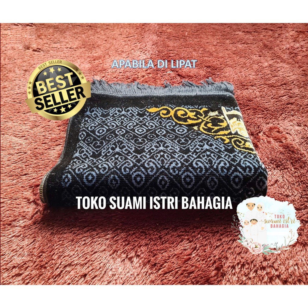 Sajadah Sabeena Kiswah 70 x 110 Cm Dewasa Tebal Turki Halus Premium