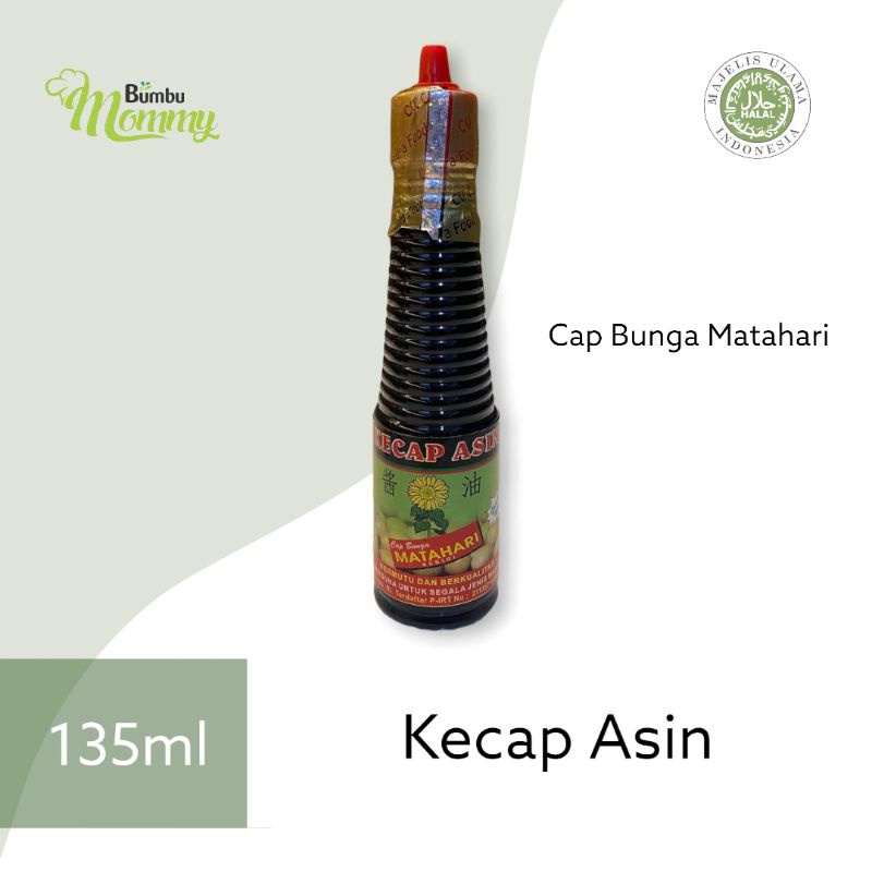

Kecap Asin | Cap Bunga Matahari | HALAL | Ukuran 150ml