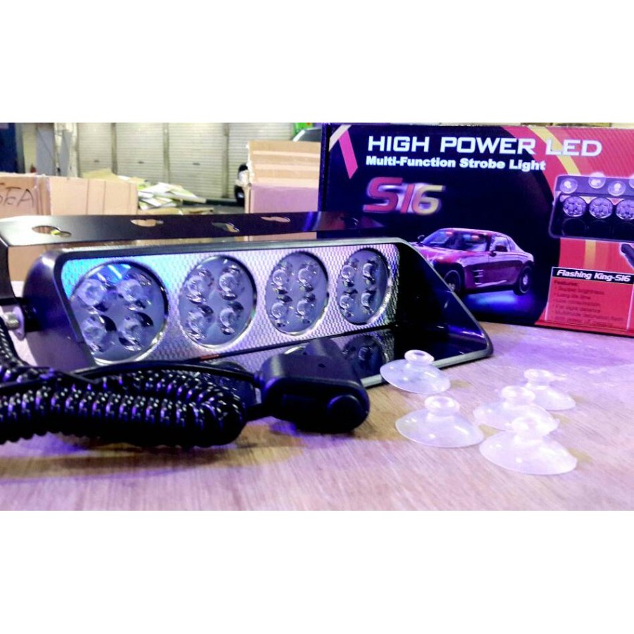 DASHBOARD Dasbor Kedip S16 4 X 4 HIGH POWER LED