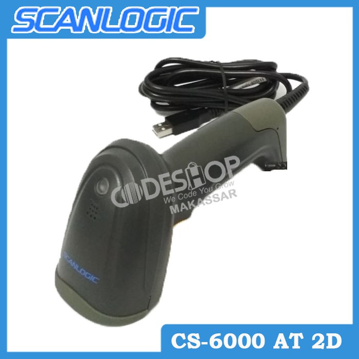 Scanner Barcode Scanlogic CS-6000 AT 2D USB | Barcode Scanner Scanlogic CS6000 AT 2D Bergaransi