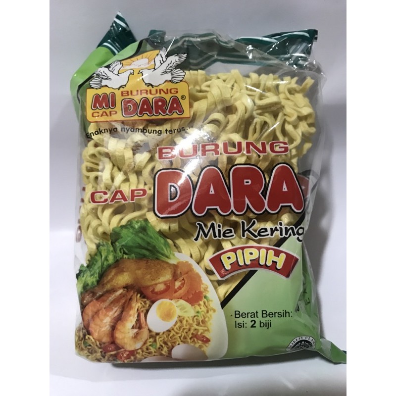 

Mie Burung Dara Pipih isi 2