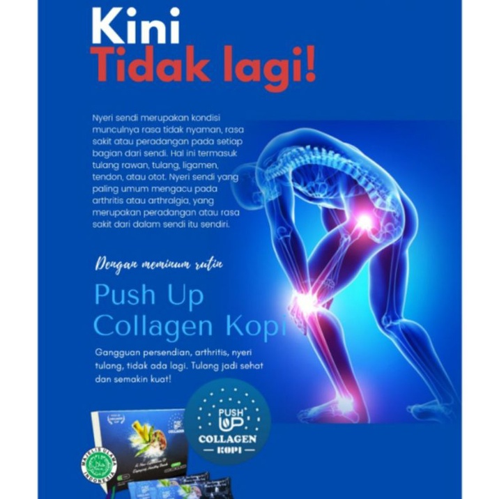 

Kopi Collagen Push Up kotakbiru kandungan extra collagen utk kuatkan tulang, sehatkan kulit & rambut