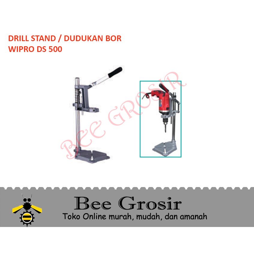 Drill Stand Bor Duduk Penyangga Bor Duduk Wipro DS500