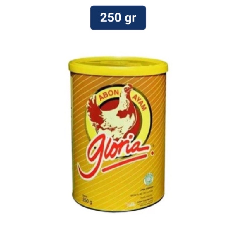 

Abon Gloria Ayam 250gr exp 01/2026