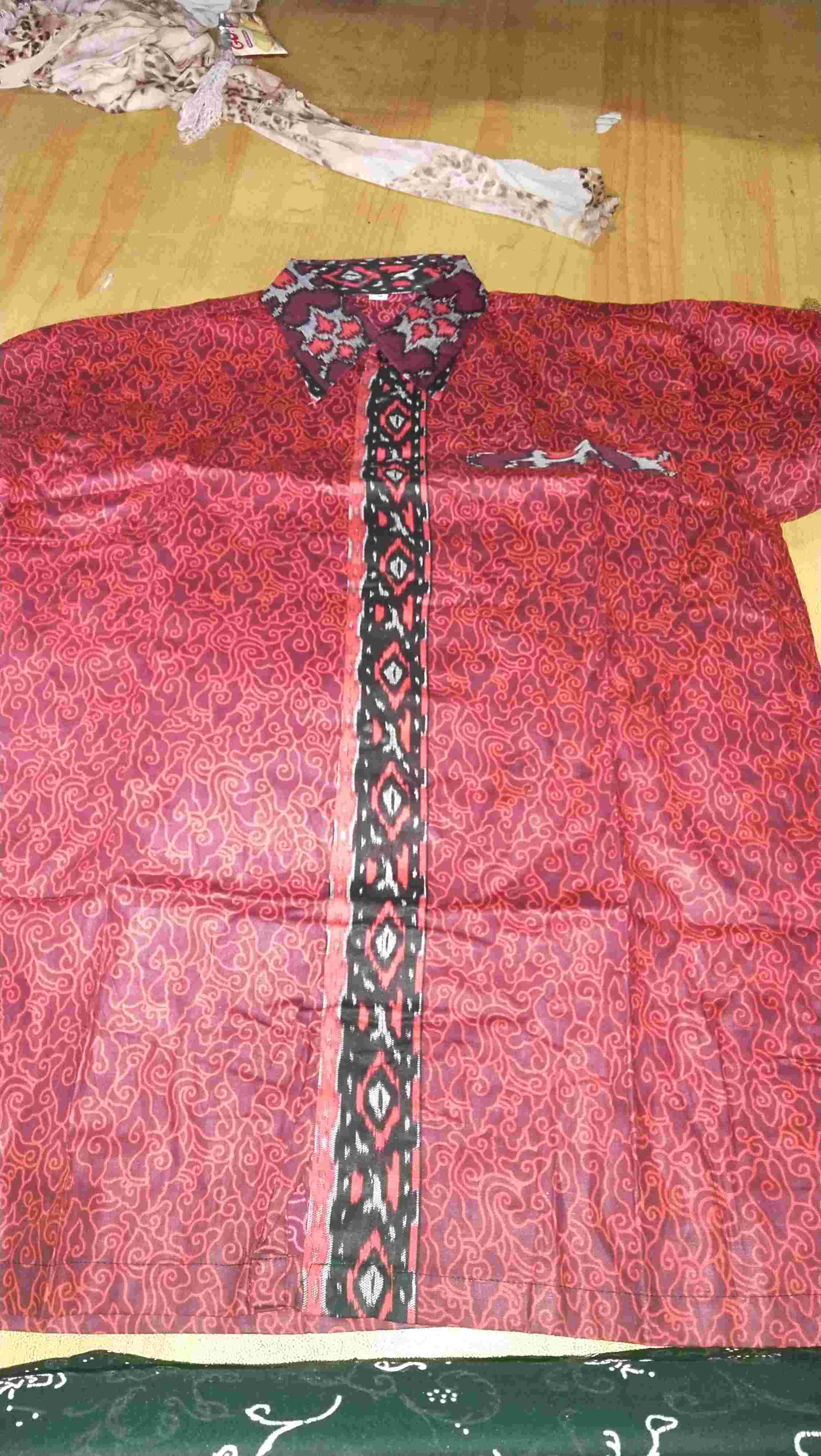 Baju Batik Pria Gus Azmi Syubbanul Muslimin Batik Katun Halus Hadroh Azzahir Hilwa Ala Santri Modern